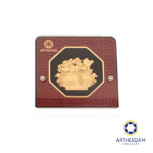 Load image into Gallery viewer, Arthesdam Jewellery 999 Gold Wealth Treasure Bowl Display Frame
