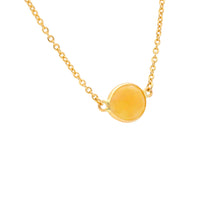 Load image into Gallery viewer, Arthesdam Jewellery 18K Yellow Gold Stella Necklace (Yellow Opal)
