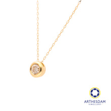 Load image into Gallery viewer, Arthesdam Jewellery 18K Gold 0.3CT Bezel Diamond Necklace
