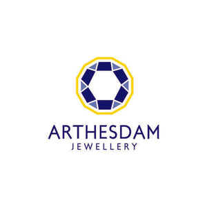 Arthesdam Jewellery 18K Gold Opal Trio Single Stud Earring (Flat-back)