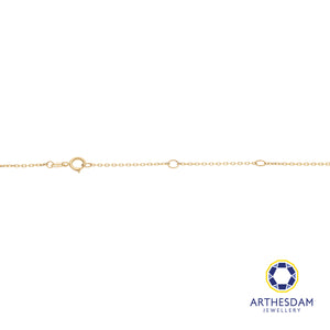 Arthesdam Jewellery 14K Gold Minimalist Infinity Necklace