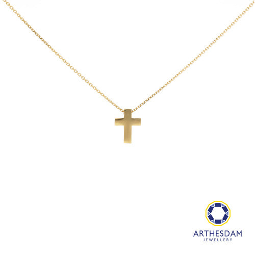 Arthesdam Jewellery 14K Gold Classic Cross Necklace