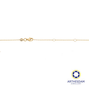 Arthesdam Jewellery 14K Gold Fancy Marina Link Necklace