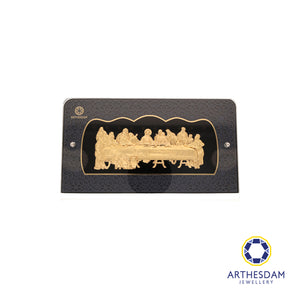 Arthesdam Jewellery 999 Gold The Last Supper Display Frame