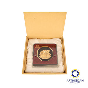 Arthesdam Jewellery 999 Gold Wealth Treasure Bowl Display Frame