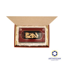 Load image into Gallery viewer, Arthesdam Jewellery 999 Gold Dragon of Prosperity Display Frame
