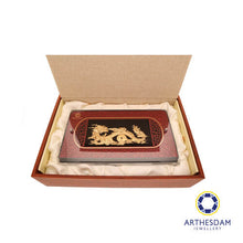 Load image into Gallery viewer, Arthesdam Jewellery 999 Gold Dragon of Prosperity Display Frame
