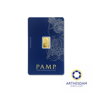 Arthesdam Jewellery 999 Gold Precious Pure Gold Bar