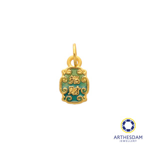 Arthesdam Jewellery 999 Gold 招财纳福 Zhao Cai Na Fu Pendant