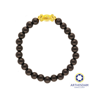 Arthesdam Jewellery 999 Gold 吉祥秉 Beaded Bracelet