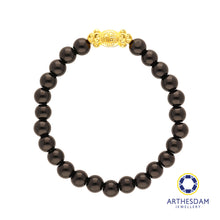 Load image into Gallery viewer, Arthesdam Jewellery 999 Gold 快乐秉 Beaded Bracelet
