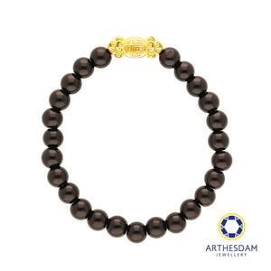 Arthesdam Jewellery 999 Gold 快乐秉 Beaded Bracelet