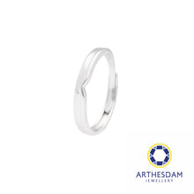 Load image into Gallery viewer, Arthesdam Jewellery 925 Silver V Adjustable Ring
