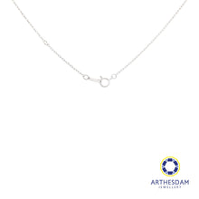 Load image into Gallery viewer, Arthesdam Jewellery 925 Silver Heart Soliaire Necklace
