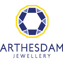 Load image into Gallery viewer, Arthesdam Jewellery 18K White Gold Sparkly Eyes Earrings

