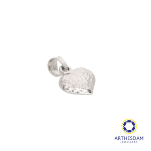 Arthesdam Jewellery 18K White Gold Sparkling Heart Pendant