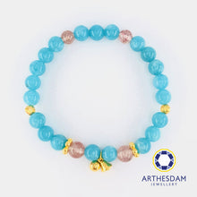 Load image into Gallery viewer, Arthesdam Jewellery 916 Gold Playful Bells Quartz Bracelet
