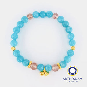 Arthesdam Jewellery 916 Gold Playful Bells Quartz Bracelet