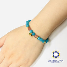 Load image into Gallery viewer, Arthesdam Jewellery 916 Gold Playful Bells Quartz Bracelet
