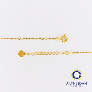 Arthesdam Jewellery 916 Gold Prosperity Gourd Necklace