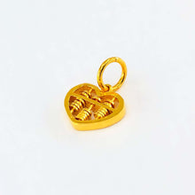 Load image into Gallery viewer, Arthesdam Jewellery 916 Gold Modern Heart Abacus Pendant
