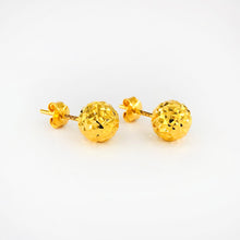 Load image into Gallery viewer, Arthesdam Jewellery 916 Gold Disco Ball Earrings
