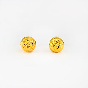 Arthesdam Jewellery 916 Gold Disco Ball Earrings