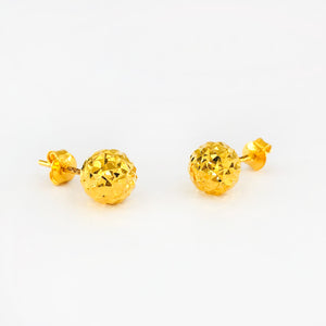 Arthesdam Jewellery 916 Gold Disco Ball Earrings