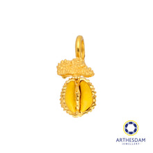 Load image into Gallery viewer, Arthesdam Jewellery 916 Gold King of Fruit Durian Charm
