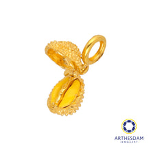 Load image into Gallery viewer, Arthesdam Jewellery 916 Gold King of Fruit Durian Charm
