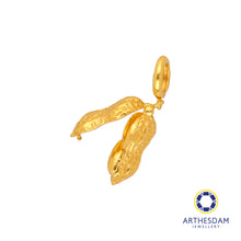 Load image into Gallery viewer, Arthesdam Jewellery 916 Gold Lucky Peanut Charm
