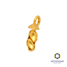 Load image into Gallery viewer, Arthesdam Jewellery 916 Gold Lucky Peanut Charm
