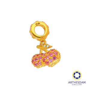 Arthesdam Jewellery 916 Gold Cherry Charm