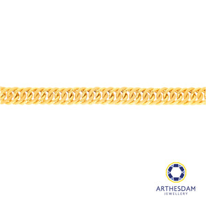 Arthesdam Jewellery 916 Gold Sandy Faceted Coco Bracelet