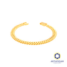 Load image into Gallery viewer, Arthesdam Jewellery 916 Gold Cowboy Fishtail Bracelet
