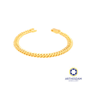 Arthesdam Jewellery 916 Gold Cowboy Fishtail Bracelet