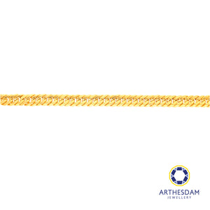 Arthesdam Jewellery 916 Gold Cowboy Fishtail Bracelet