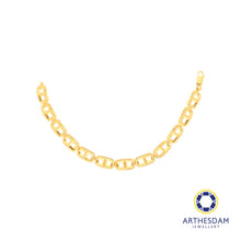 Load image into Gallery viewer, Arthesdam Jewellery 916 Gold Faceted Button Bracelet
