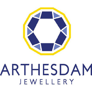 Arthesdam Jewellery 916 Gold Sparkling Heart Pendant