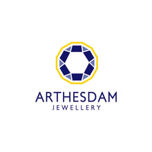 Load image into Gallery viewer, Arthesdam Jewellery 9K White Gold 3Diamond Pendant Chain Set 0.05CT
