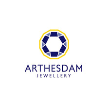 Load image into Gallery viewer, Arthesdam Jewellery 916 Gold Glittering Stone Heart Pendant
