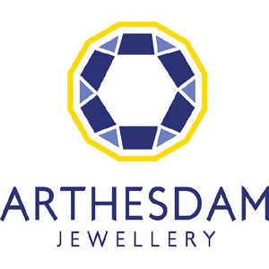 Arthesdam Jewellery 999 Gold Blue Wealth Lock Beaded Bracelet (L)